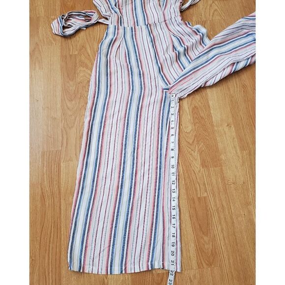 NEW! Love, Fire Stripe Belted Jumpsuit size Small - Picture 11 of 15